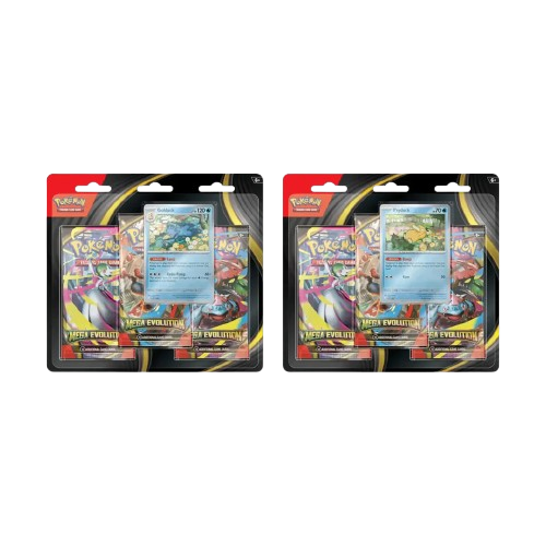 POKEMON MEGA EVOLUTION 3 PACKS BLISTER