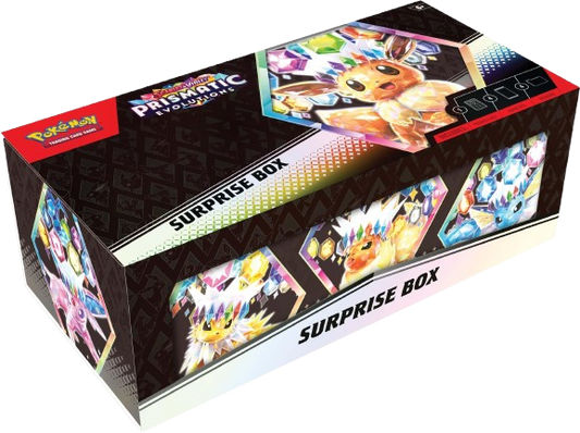 POKEMON SCARLET & VIOLET PRISMATIC EVOLUTIONS SURPRISE BOX