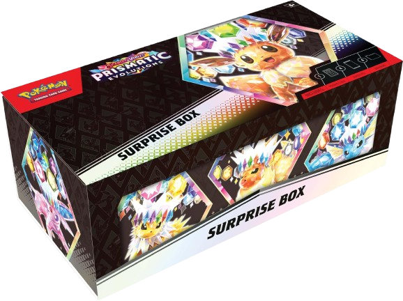 POKEMON SCARLET & VIOLET PRISMATIC EVOLUTIONS SURPRISE BOX