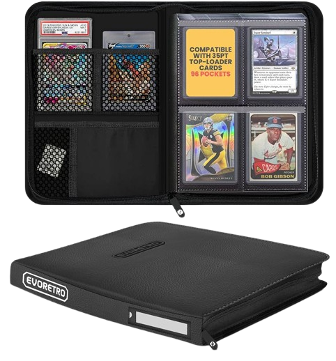 EVORETRO SHIELD + TOPLOADER BINDER HOCKEY