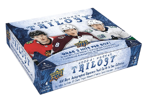 2020-21 UPPER DECK TRILOGY HOCKEY HOBBY BOX