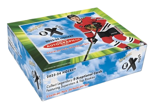 2023-24 UPPER DECK SKYBOX EX 2000 HOCKEY HOBBY BOX