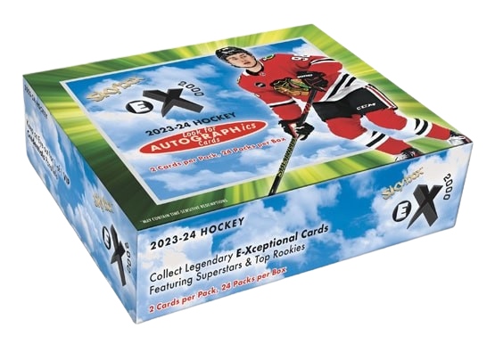 2023-24 UPPER DECK SKYBOX EX 2000 HOCKEY HOBBY BOX