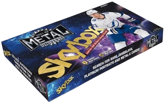 2021-22 UPPER DECK SKYBOX METAL UNIVERSE HOCKEY HOBBY BOX