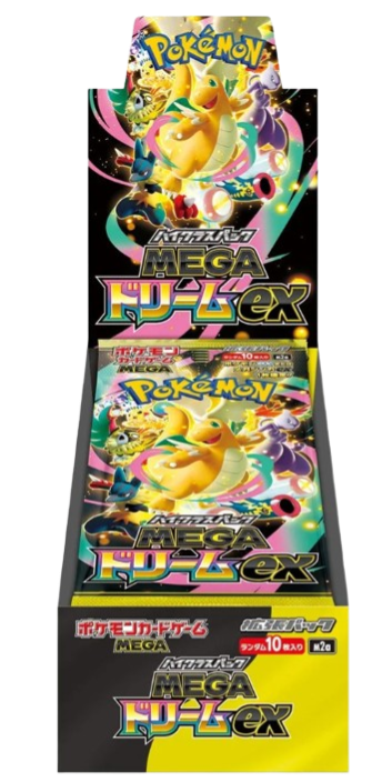 POKEMON MEGA EVOLUTION MEGA DREAM BOOSTER BOX JAPANESE