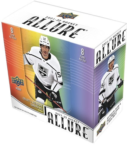 2021-22 UPPER DECK ALLURE HOCKEY HOBBY BOX