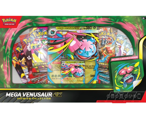 POKEMON MEGA VENUSAUR EX PREMIUM COLLECTION