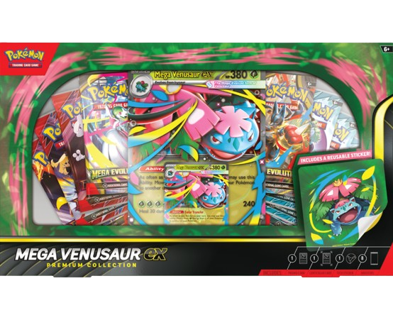 POKEMON MEGA VENUSAUR EX PREMIUM COLLECTION