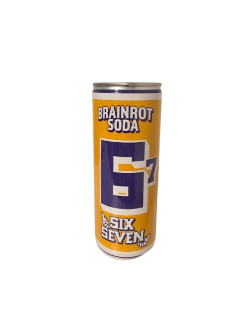 BRAINROT SODA 67 JAUNE