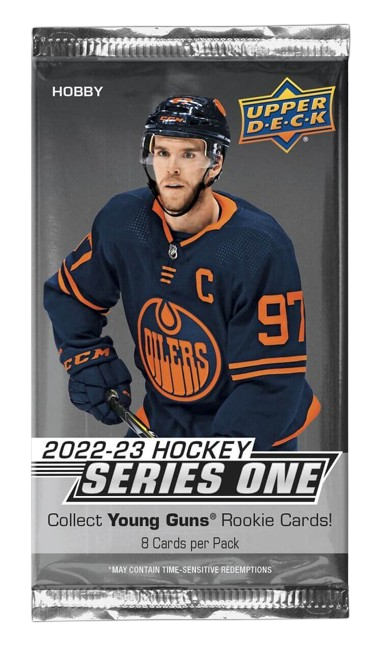 2022-23 UPPER DECK SERIES ONE HOCKEY HOBBY PACK