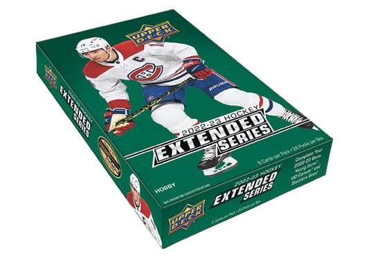 2022-23 UPPER DECK EXTENDED SERIES HOCKEY HOBBY BOX