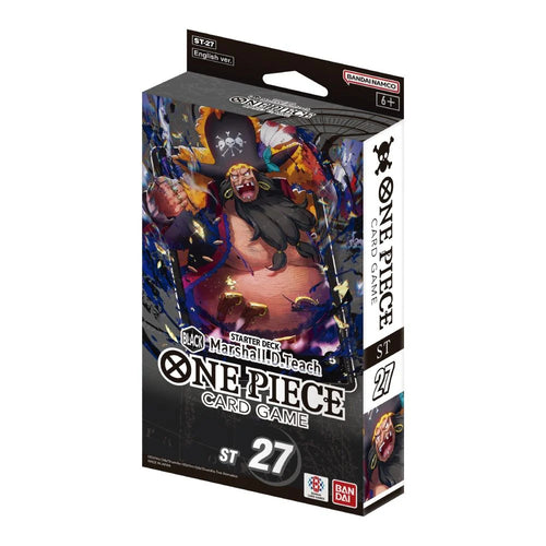 ONE PIECE MARSHALL.D.TEACH STARTER DECK ST-27