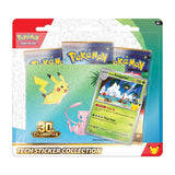 POKEMON 30TH CELEBRATION TECH STICKER COLLECTION 1
