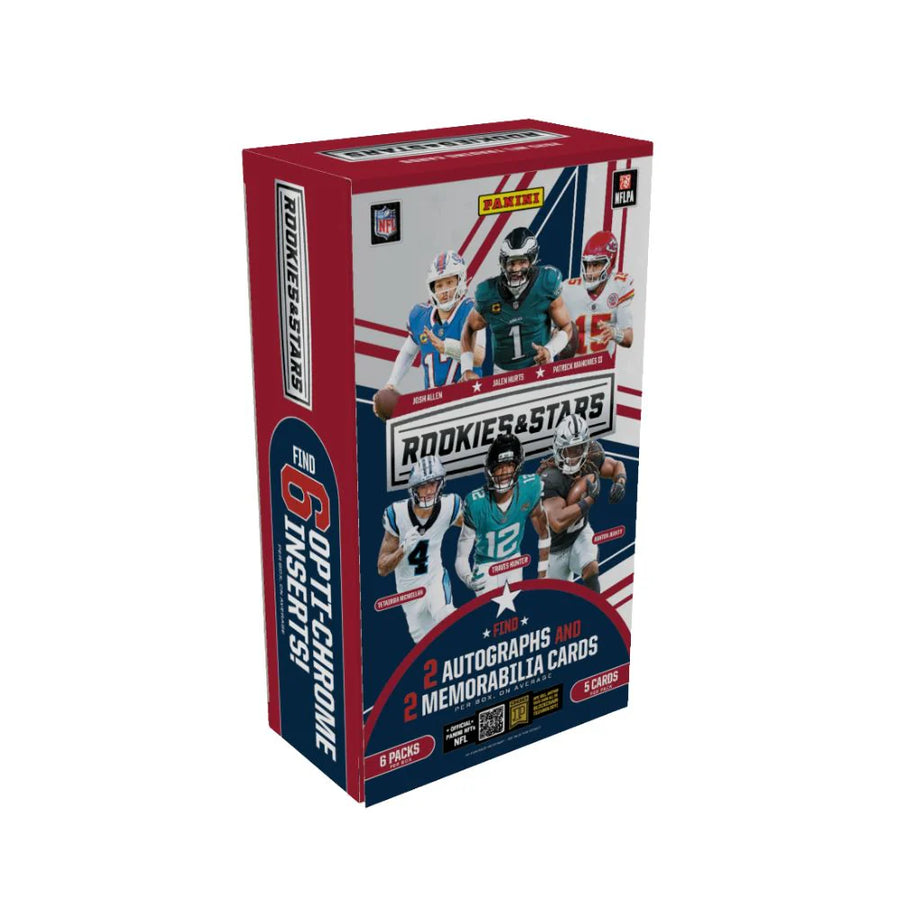 2025 PANINI ROOKIES & STARS FOOTBALL HOBBY BOX