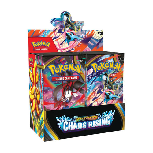 POKEMON BOOSTER BOX MEGA EVOLUTION CHAOS RISING