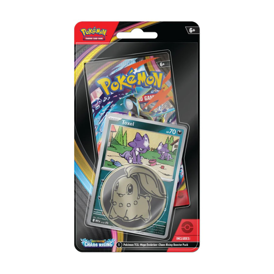 POKEMON CHEKLANE BLISTER MEGA EVOLUTION CHAOS RISING
