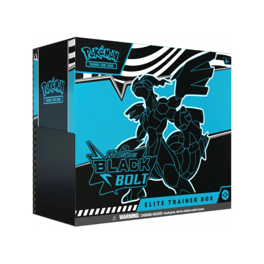 POKEMON ETB SCARLET & VIOLET BLACK BOLT
