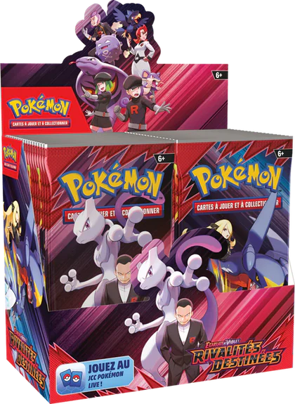 POKEMON SCARLET & VIOLET DESTINED RIVALS BOOSTER BOX FRANÇAIS