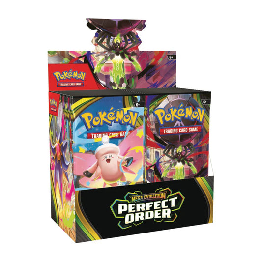 POKEMON MEGA EVOLUTION PERFECT ORDER BOOSTER BOX PRE-ORDER