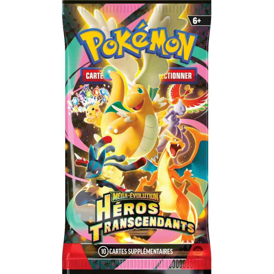 POKEMON MEGA EVOLUTION HEROS TRANSCENDANTS BOOSTER PACK