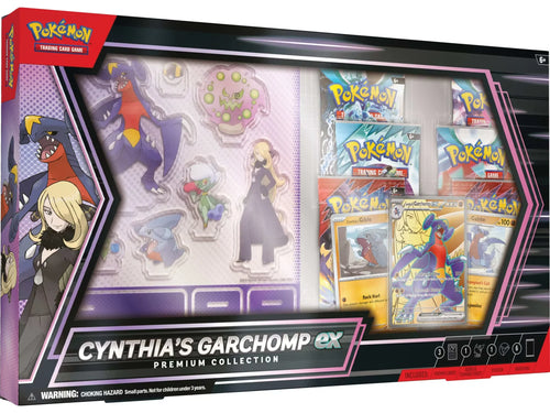 POKEMON CYNTHIA'S GARCHOMP EX PREMIUM COLLECTION