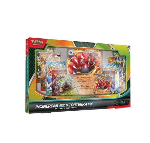 POKEMON INCINEROAR EX & TORTERRA EX SPECIAL COLLECTION