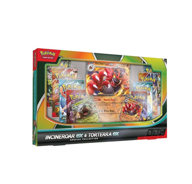 POKEMON INCINEROAR EX & TORTERRA EX SPECIAL COLLECTION