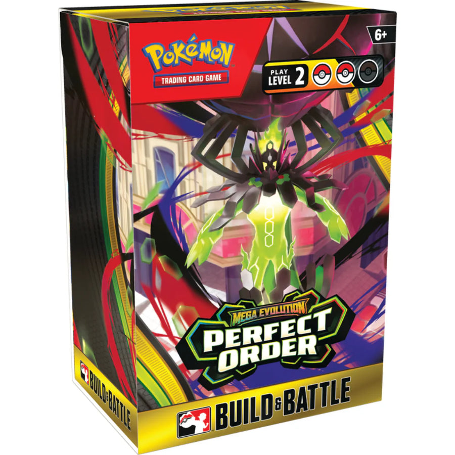 POKEMON MEGA EVOLUTION PERFECT ORDER BUILD&BATTLE