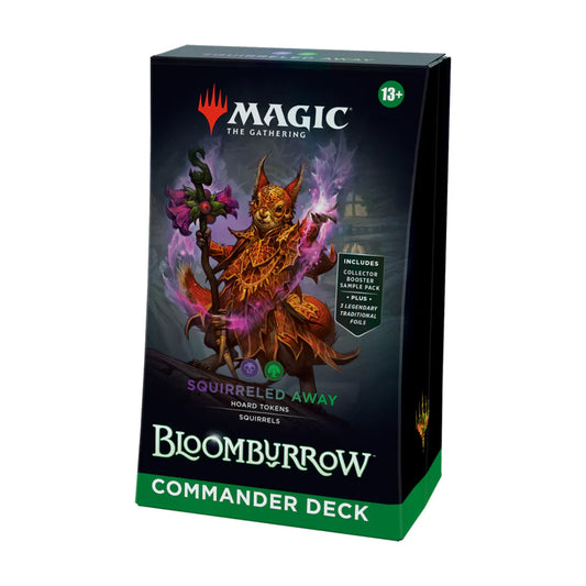 MTG BLOOMBURROW SQUIRRELED AWAY COMMANDER DECK