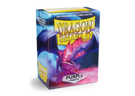 DRAGON SHIELD SLEEVES MATTE PURPLE