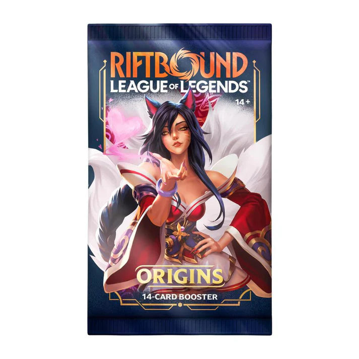 RIFTBOUND LEAGUE OF LEGENDS ORIGINS BOOSTER PACK