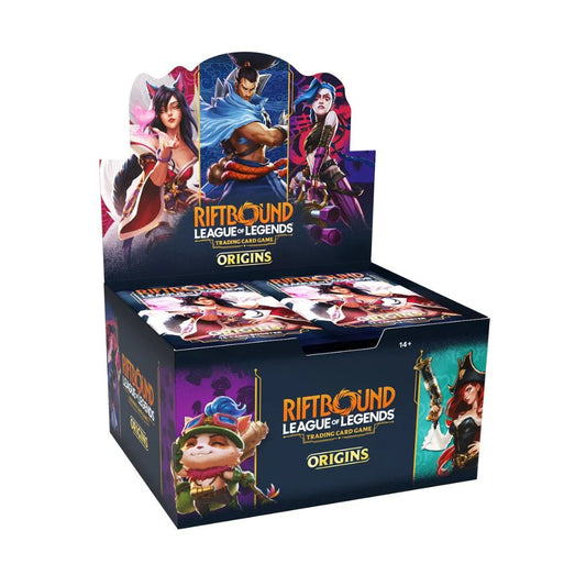 RIFTBOUND LEAGUE OF LEGENDS ORIGINS BOOSTER BOX