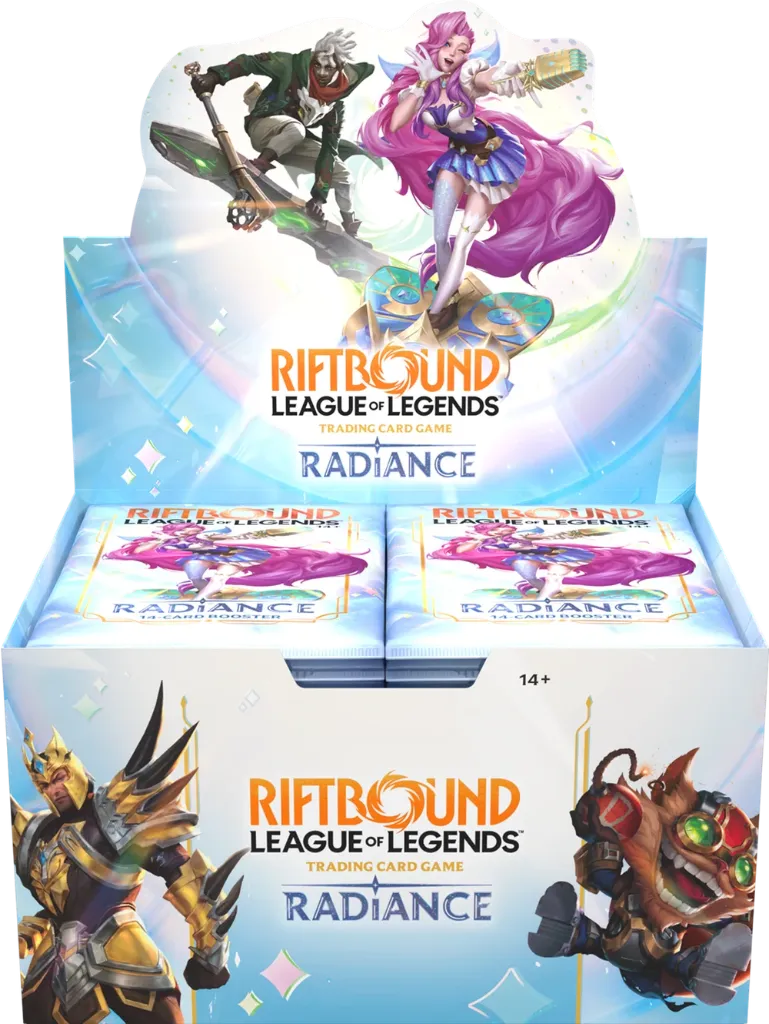 RIFTBOUND LEAGUE OF LEGENDS RADIANCE Booster box