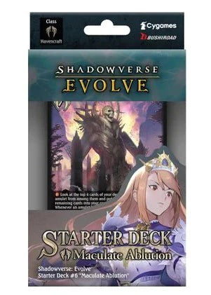 SHADOWVERSE EVOLVE STARTER DECK MACULATE ABLUTION