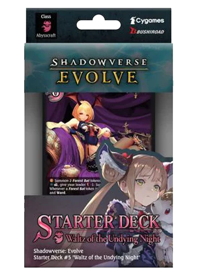 SHADOWVERSE EVOLVE STARTER DECK WALTZ OF THE UNDYING NIGHT