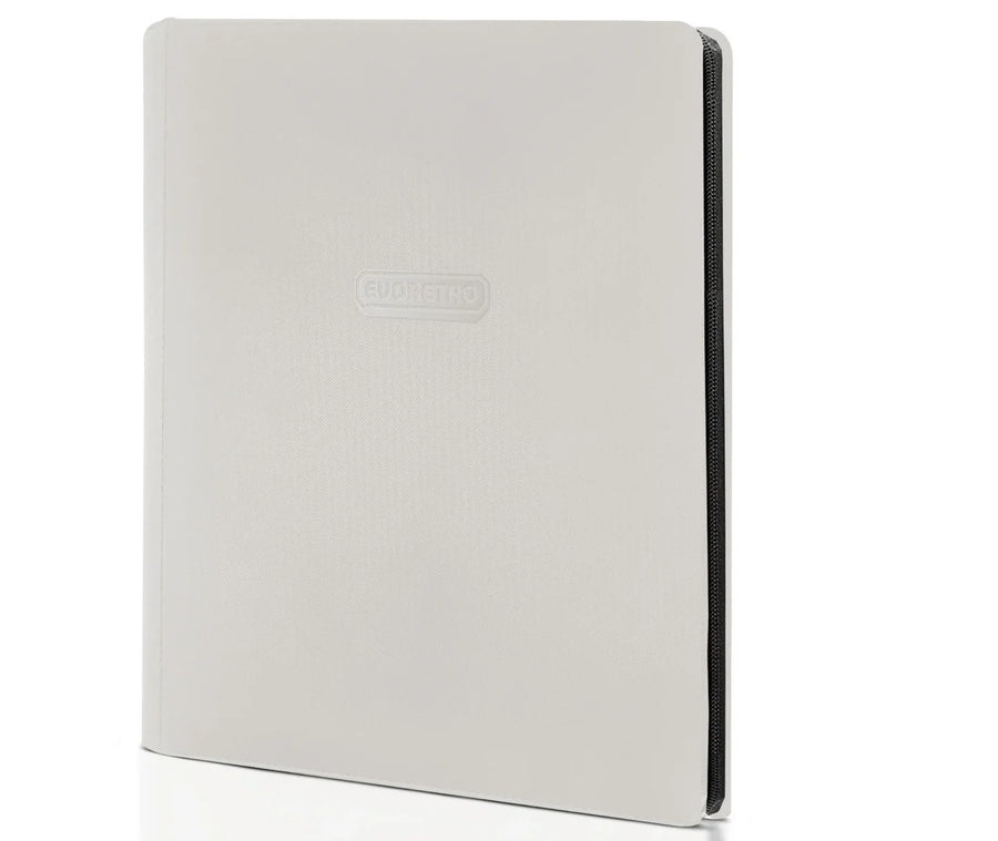 EVORETRO 9 POCHETTES BINDER BLANC