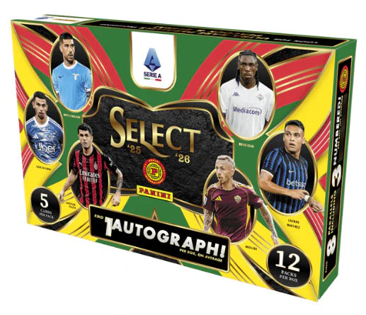 PANINI SELECT 2025-2026 SOCCER SELECT SERIE A INTERNATIONAL (1 AUTO)