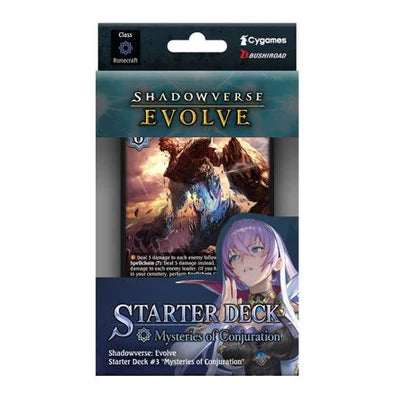 SHADOWVERSE EVOLVE STARTER DECK MYSTERIES OF CONJURATION
