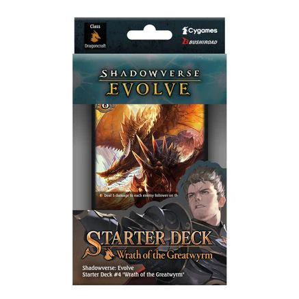 SHADOWVERSE EVOLVE STARTER DECK WRATH OF THE GREATWYRM