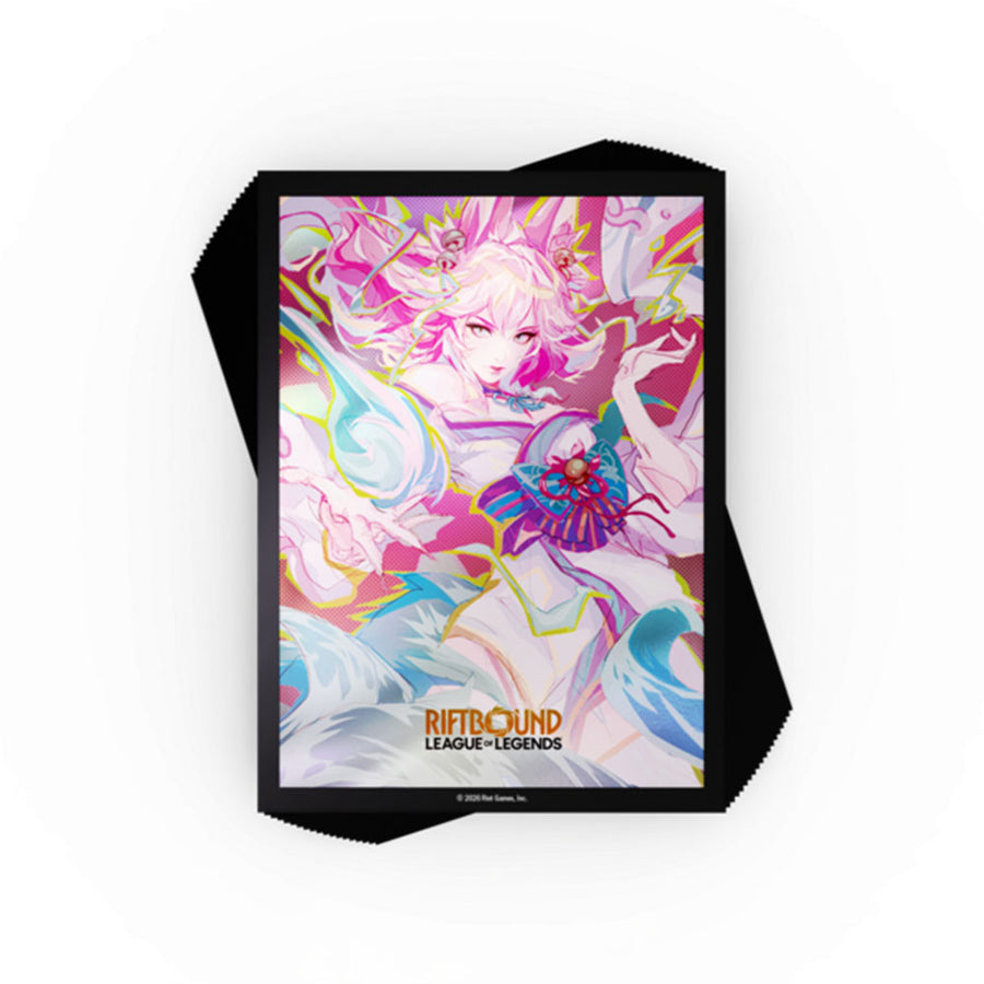RIFTBOUND LEAGUE OF LEGENDS SPIRITFORGED ART SLEEVES SPIRIT BLOSSOM AHRI
