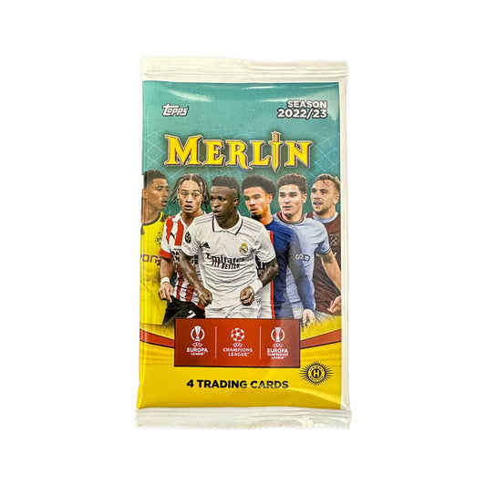 2022-23 TOPPS MERLIN SOCCER HOBBY PACK