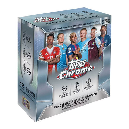 2025-26 SOCCER TOPPS CHROME MEGA BOX