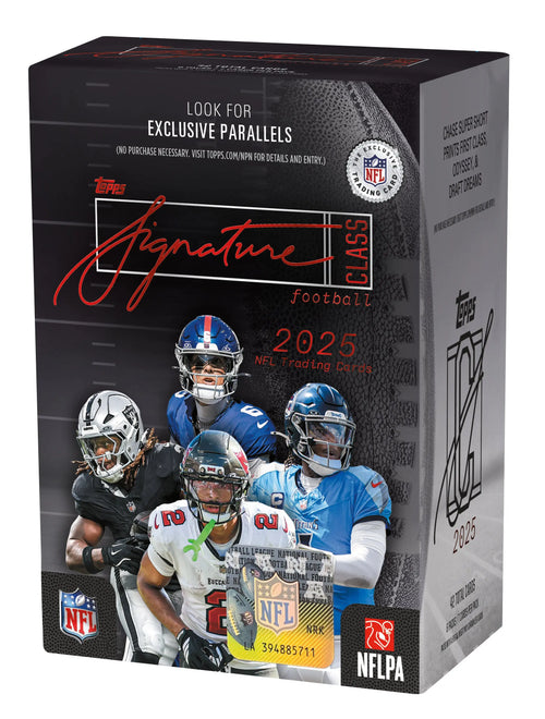 2025 TOPPS SIGNATURE CLASS FOOTBALL VALUE