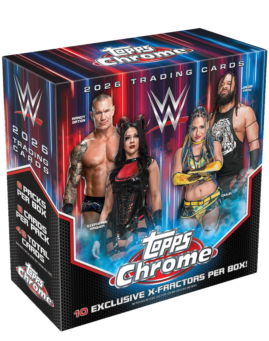 2026 TOPPS WWE CHROME MEGA BOX