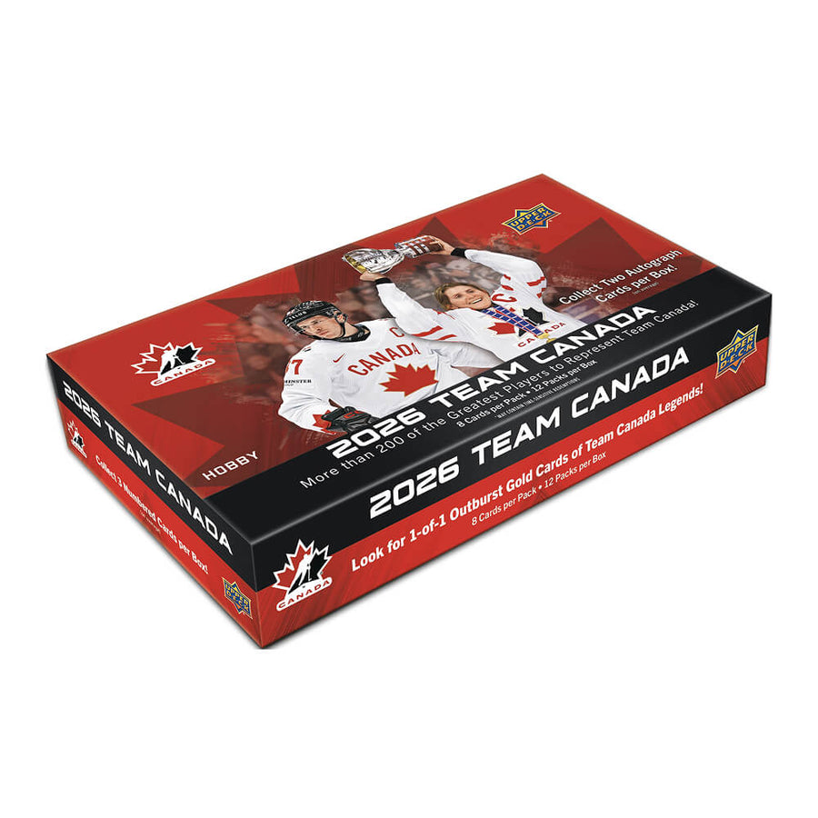 2026 UPPER DECK TEAM CANADA HOCKEY HOBBYBOX