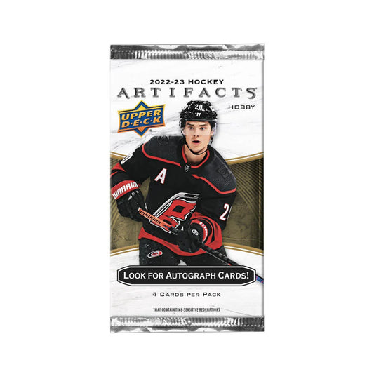 2022-23 UPPER DECK ARTIFACTS HOCKEY HOBBY PACKS