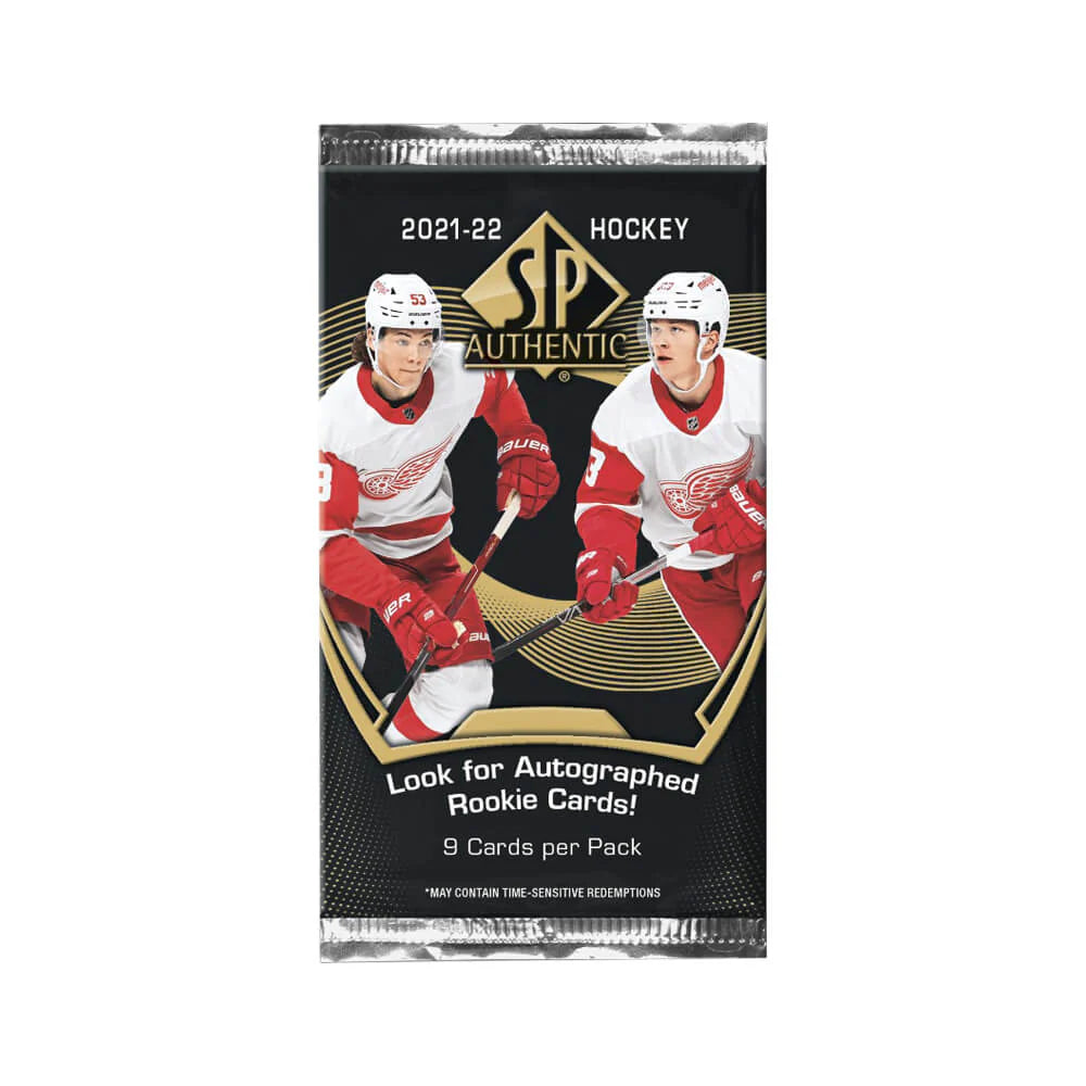 2021-22 UPPER DECK SP AUTHENTIC HOCKEY HOBBY PACK