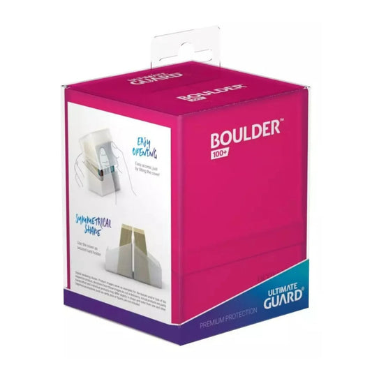 ULTIMATE GUARD DECK CASE BOULDER RHODONITE PINK 100+