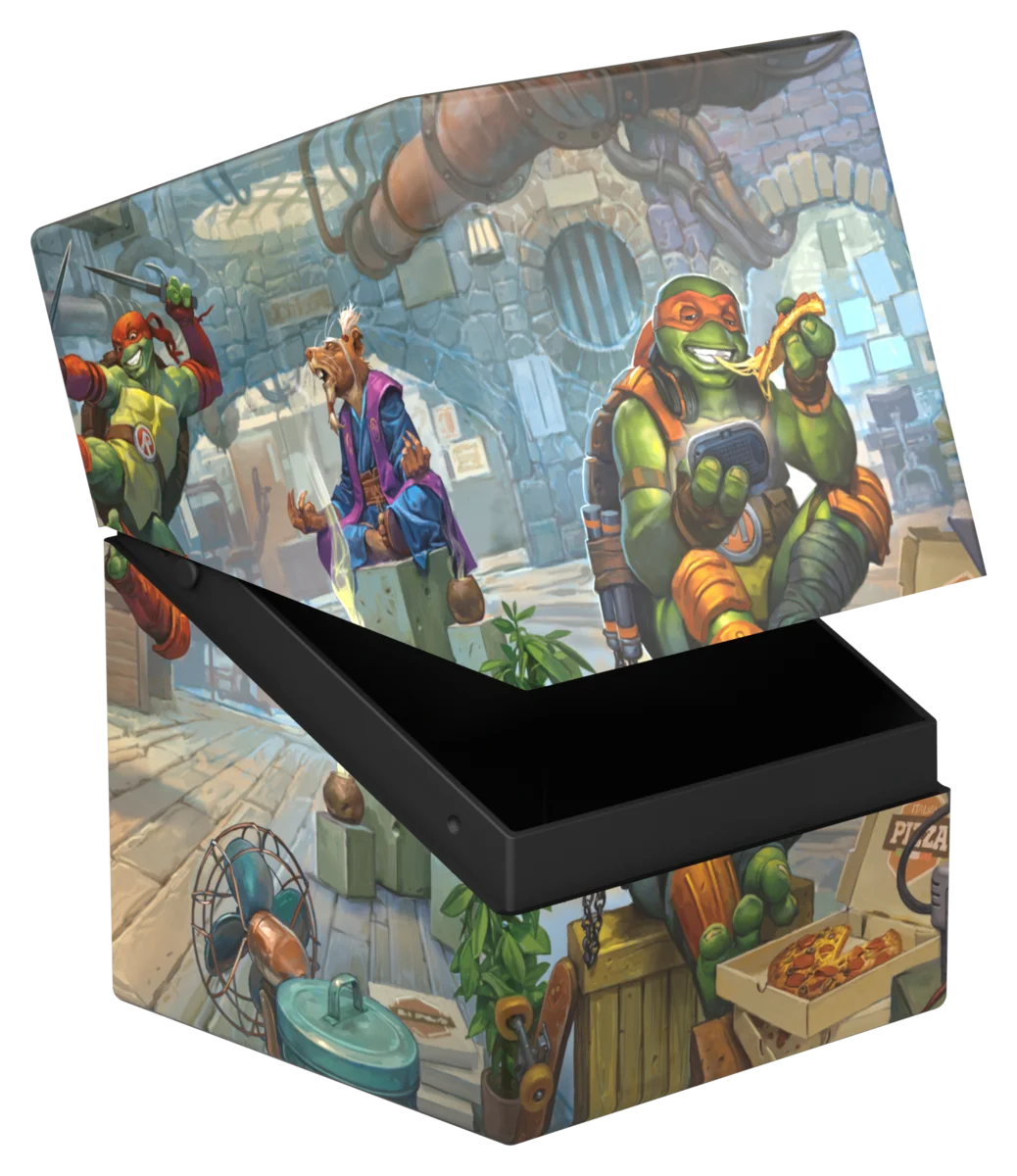 ULTIMATE GUARD DECK CASE BOULDER MTG TEENAGE MUTANT NINJA TURTLES TURTLE LAIR