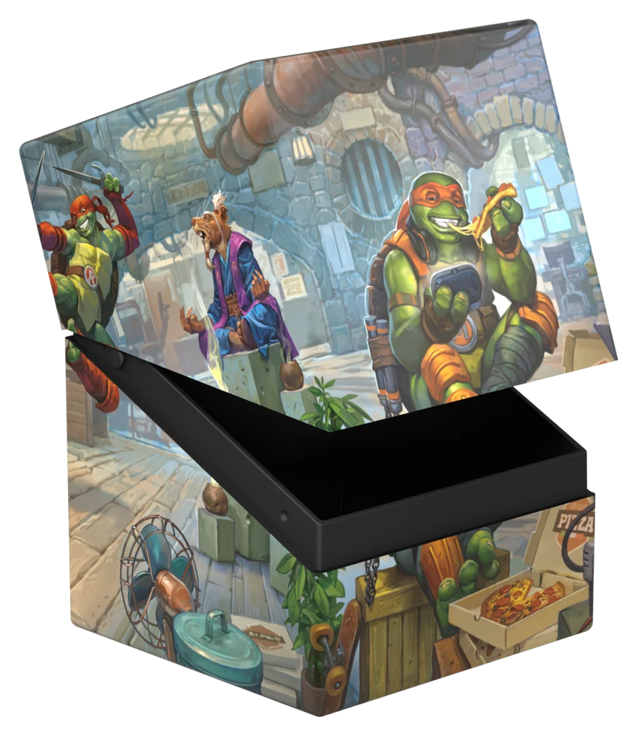 ULTIMATE GUARD DECK CASE BOULDER MTG TEENAGE MUTANT NINJA TURTLES TURTLE LAIR